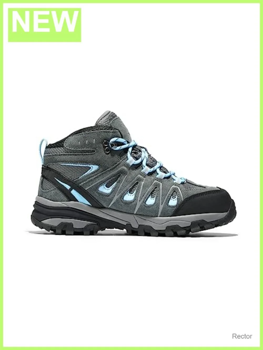 Women's Waterproof Hiking Boots Suede Leather Ankle Boots Lightweight Durable